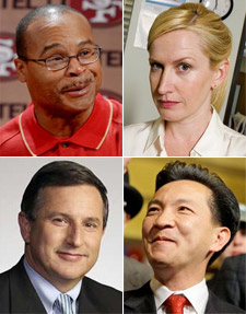 Baylor alumni: Mike Singletary, Angela Kinsey, Anh "Joseph" Cao, Mark Hurd