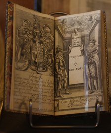 kjv-apr11 Exhibit of rare Bibles