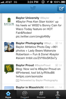 Baylor on Twitter