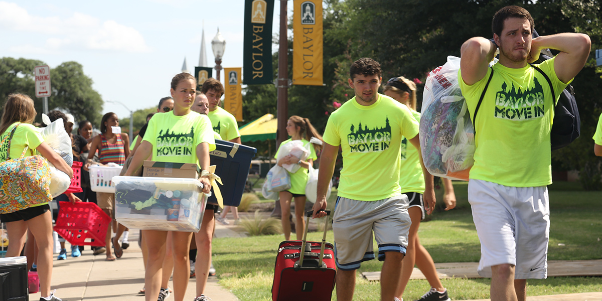 Baylor Move-In #Move2BU