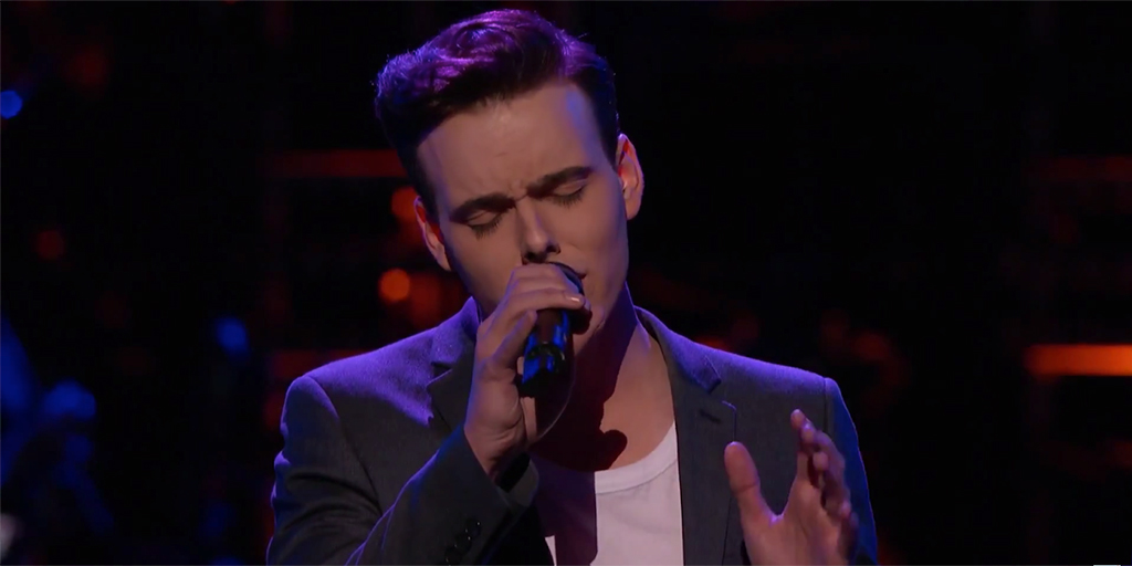 Clinton Washington on "The Voice"