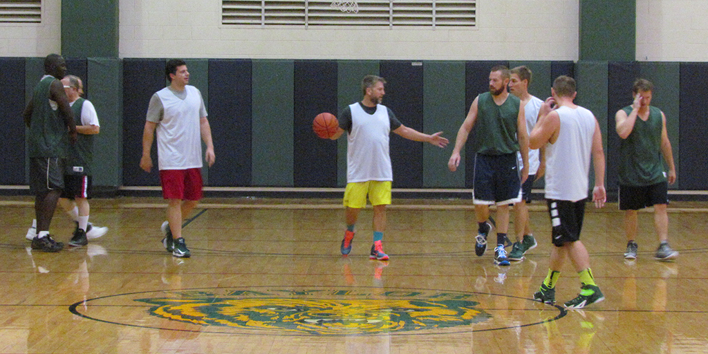 Baylor "NBA" in action