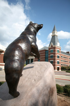 Pyfer bear sculpture