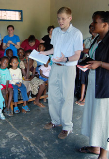 Nick Deere in Rwanda