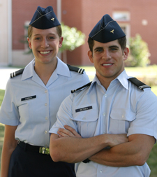 Air Force ROTC cadets
