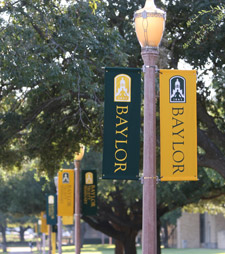 Baylor University banners