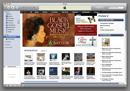 Baylor's Black Gospel Music Restoration Project on iTunes U