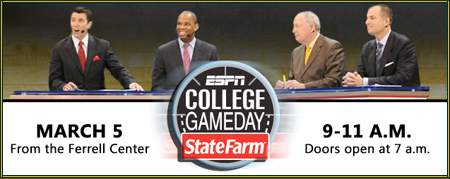 ESPN College Gameday in Waco March 5