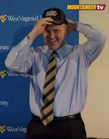 West Virginia University President Jim Clements