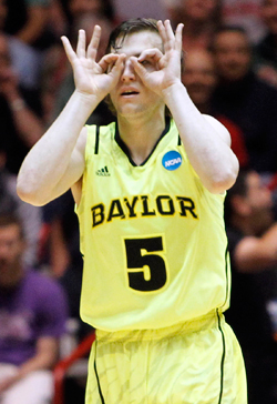 Brady Heslip and his 3-goggles