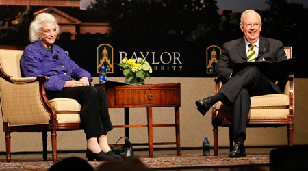 Justice Sandra Day O'Connor and President Ken Starr