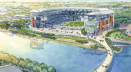 Baylor Stadium rendering