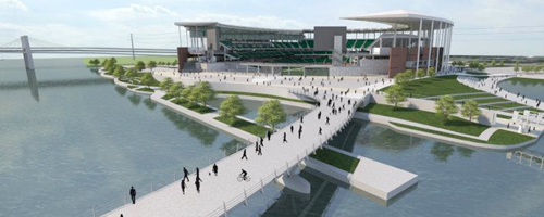 Baylor Stadium rendering