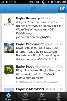 Baylor on Twitter