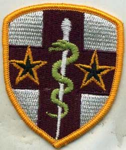 Army Reserve Medical Command shoulder patch