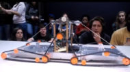 Engineering students build robots that 'mind the gap'