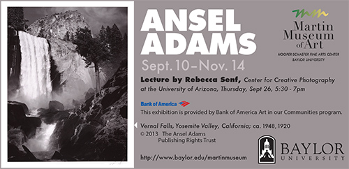 Ansel Adams exhibit