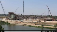 See 10 months of Baylor Stadium construction in just 30 seconds