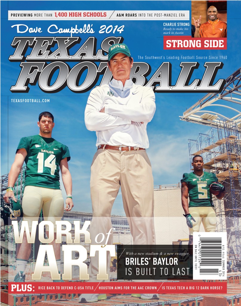 BaylorProud » Baylor lands cover of 2014 ‘Texas Football’ magazine