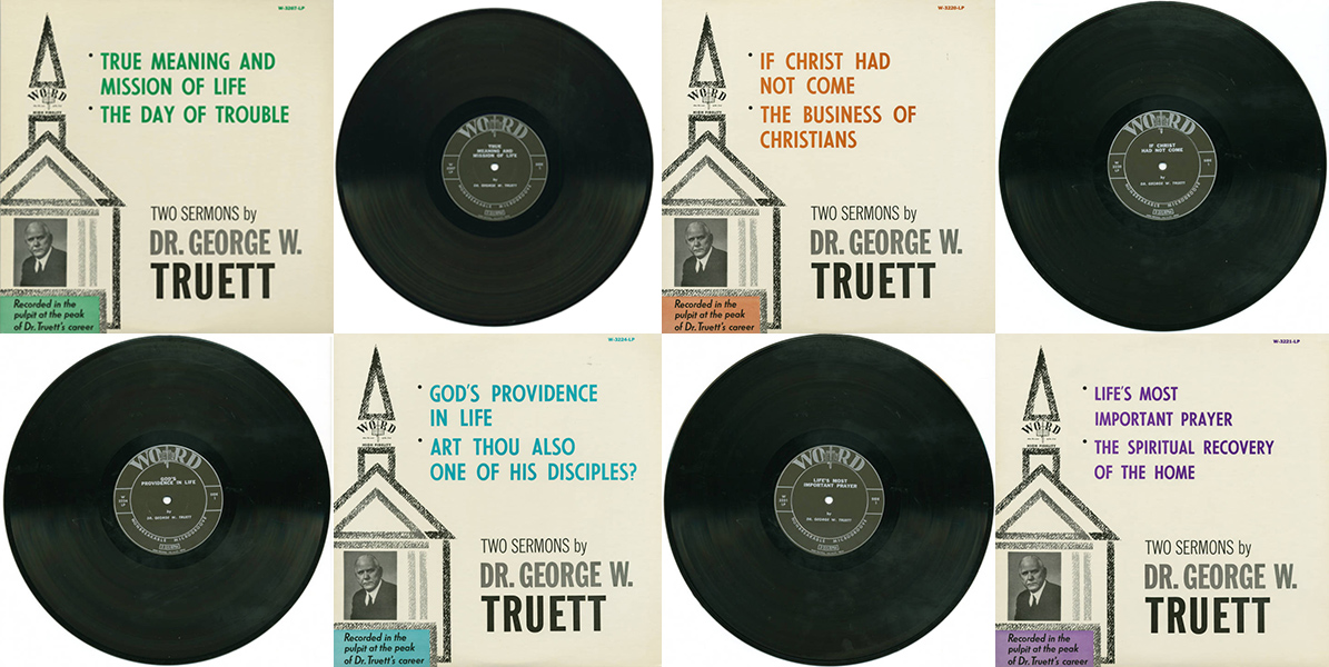 George W. Truett sermon recordings