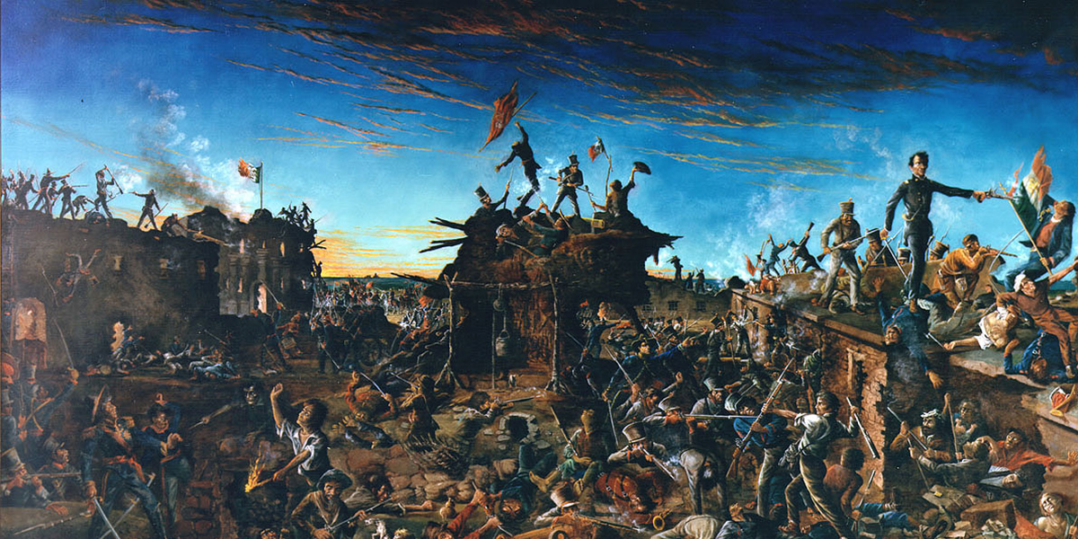 Dawn at the Alamo by Henry McArdle