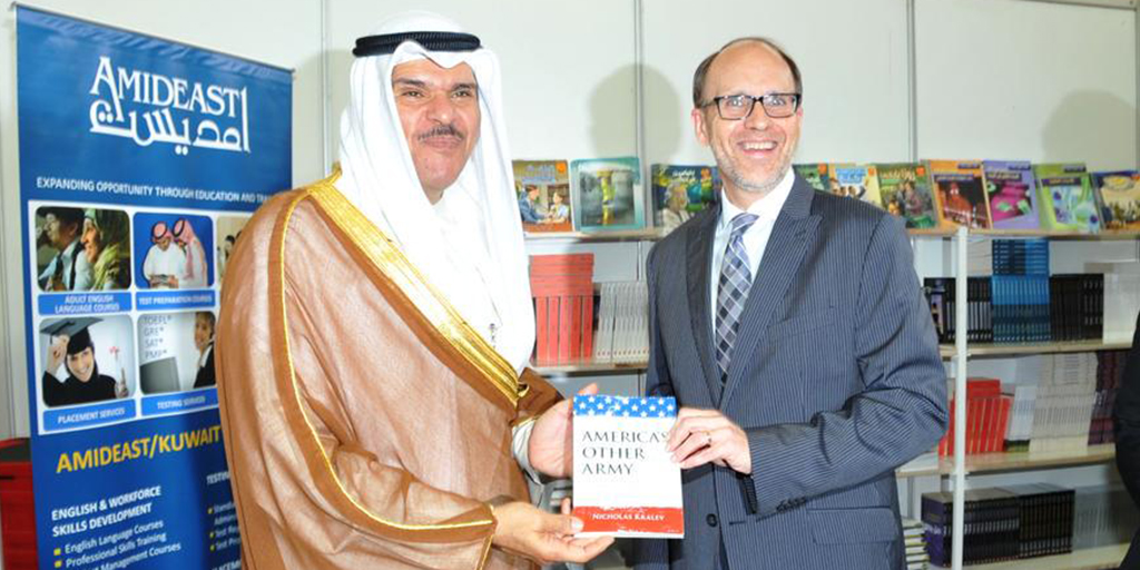 U.S. Ambassador to Kuwait Douglas Silliman (right)