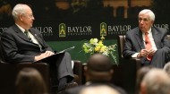 President Starr talks worldwide religious freedom with former Congressman Frank Wolf