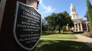 Since 1946, Baylor’s memorial lampposts have honored those who served our country