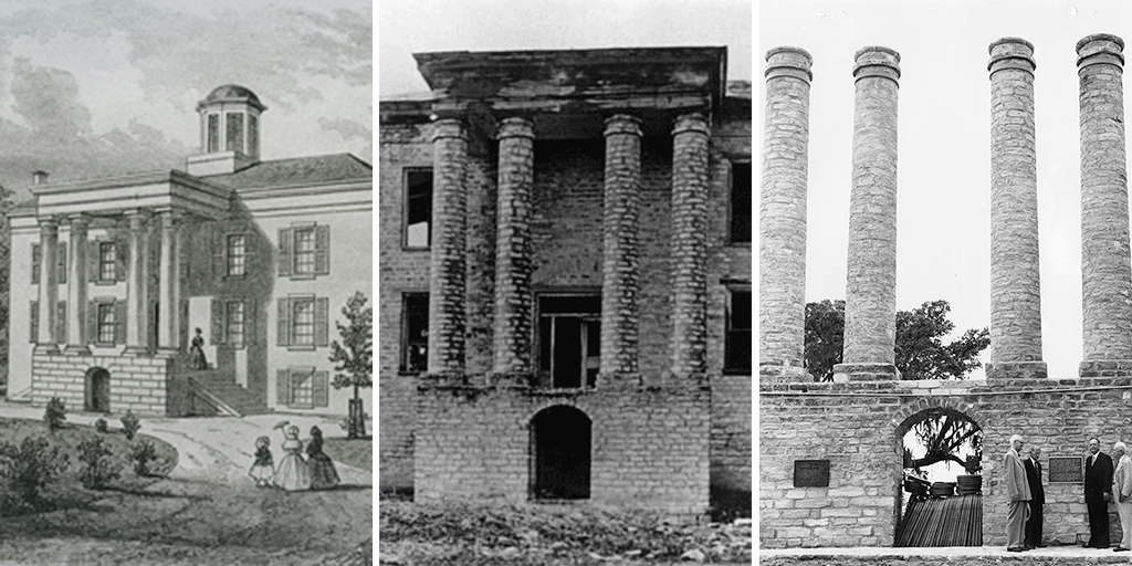 Baylor columns through time