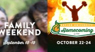 Tickets on sale Wednesday for Homecoming, Family Weekend events
