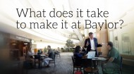 New commercial showcases Baylor professors' caring nature