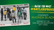 Who's the most #BaylorProud? It's...