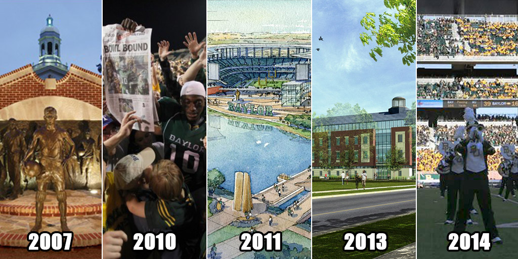 Baylor Homecomings of recent past