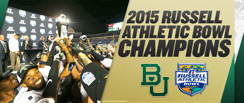 Baylor: 2015 Russell Athletic Bowl champs!