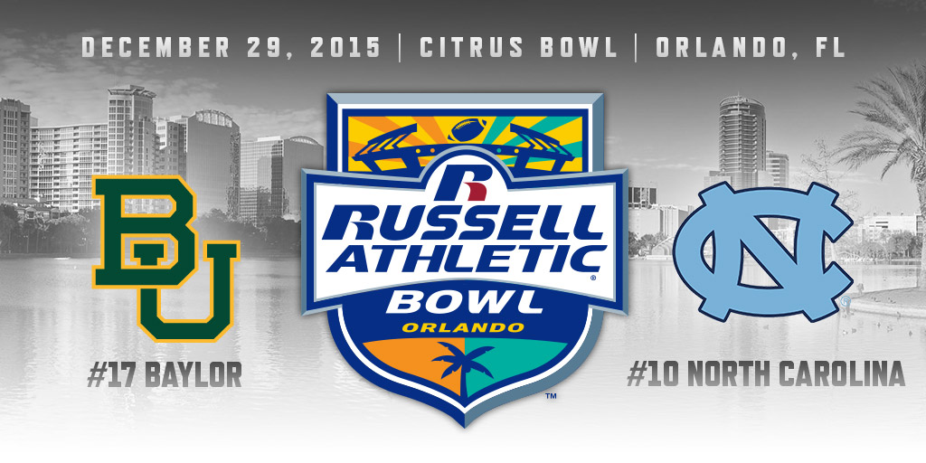 Russell Athletic Bowl - Baylor vs North Carolina