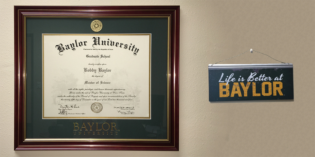 Baylor diploma