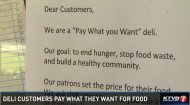 'Our goal is to love people': Baylor grad running 'pay what you can' deli