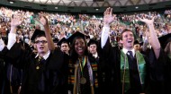 How did "That Good Old Baylor Line" become our school song?