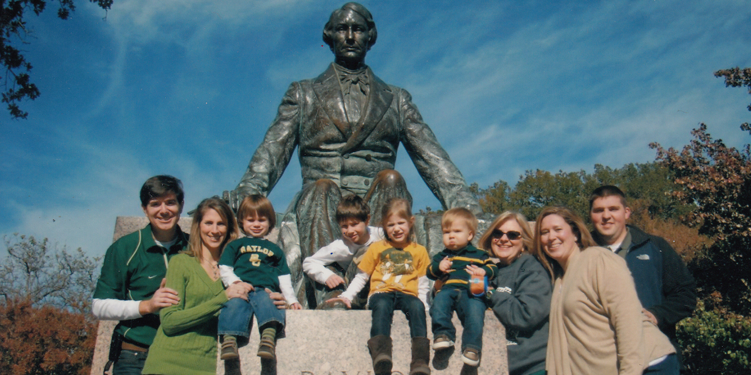 Oates Family - Judge Baylor Statue