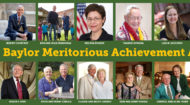 2016-17 Baylor Meritorious Achievement Award winners to be honored at Homecoming