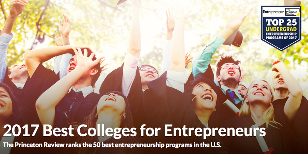 Best colleges for entrepreneurs
