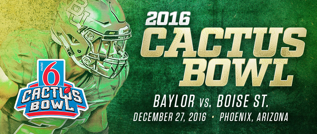 Baylor in the 2016 Cactus Bowl