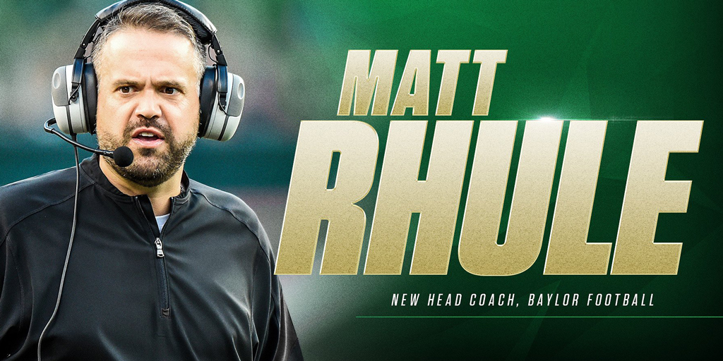 Welcome, Coach Matt Rhule!