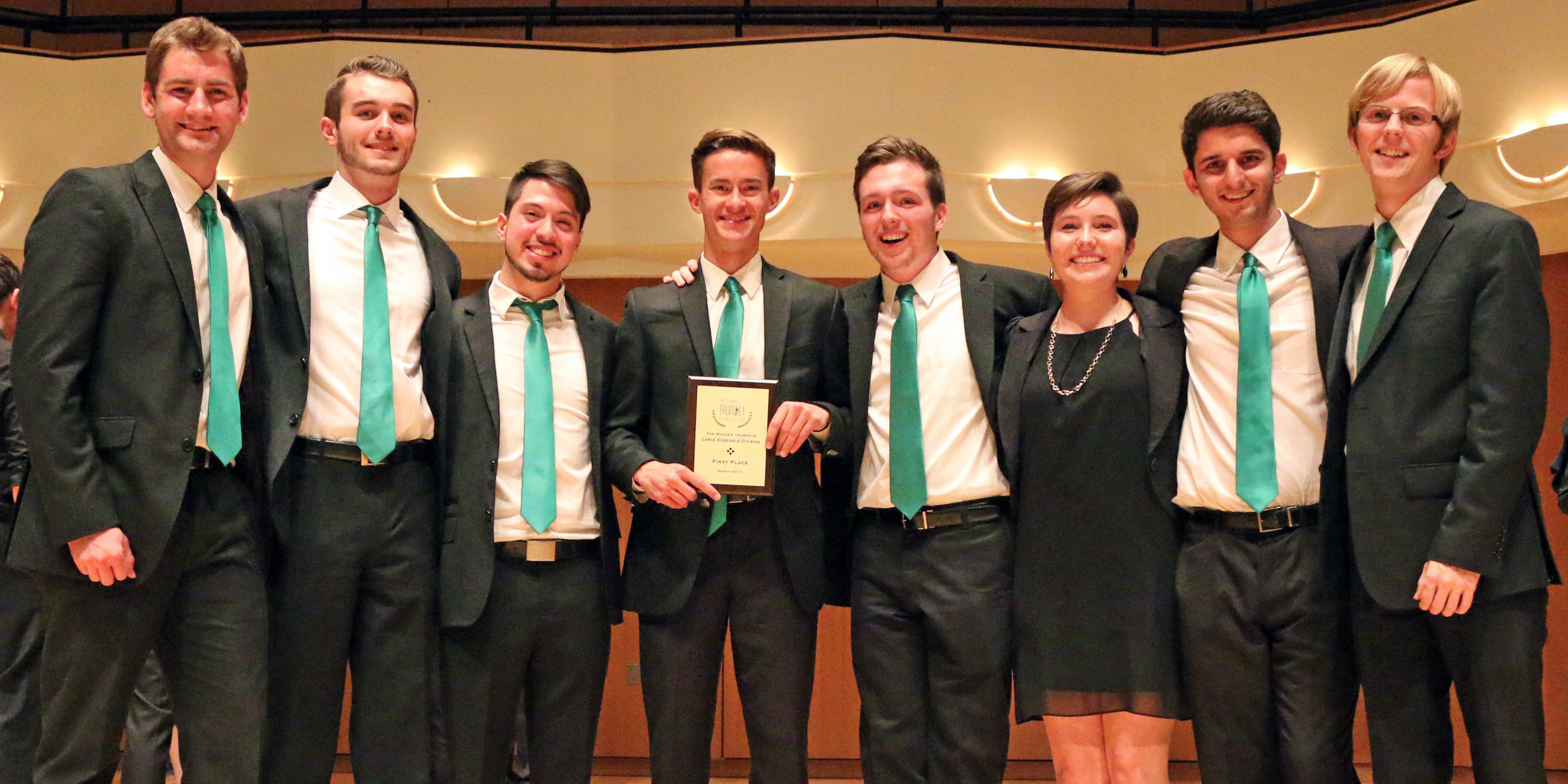 Baylor Trumpets Win National Competition 2017