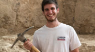 Recent Baylor grad takes leadership role at ancient Israel synagogue dig site