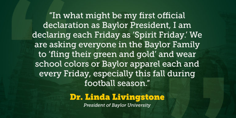 BaylorProud » Make Every Friday A Spirit Friday — Show You’re #BaylorProud!