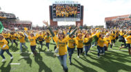 Alumnae from 1974-98 at last get to run the Baylor Line