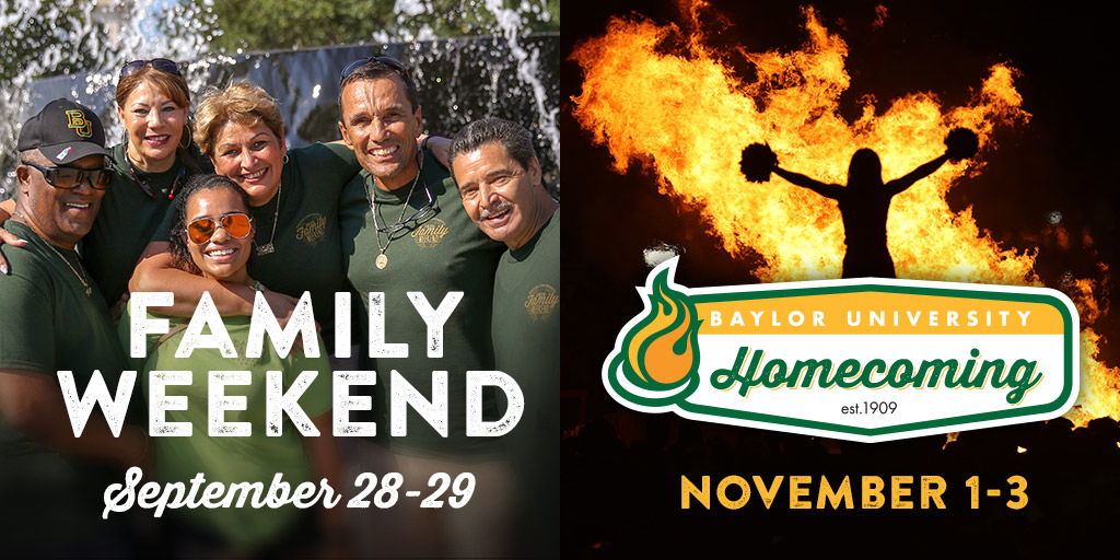 Baylor Family Weekend and Homecoming 2018