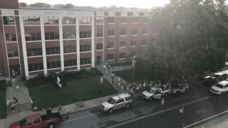 #Move2BU time-lapse outside Penland Hall