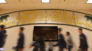 The story behind the Carroll Field sign in the Baylor SUB